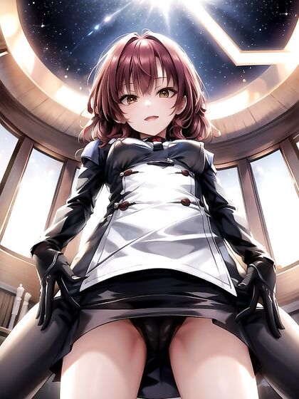 Horny Harem Girl 18+s with Dark Brown Skin in Steamy Wallpaper Hentai AI Image
