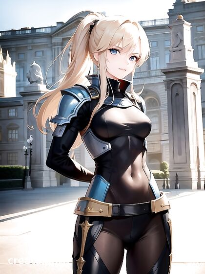 Fit and Cute Girl 18+ in Blue Takes on Exciting Hentai Adventures