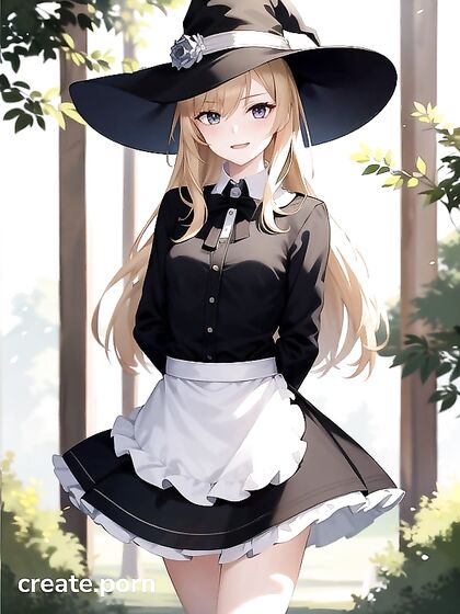 Medium-Assed Girl 18+ Standing for Steamy Hentai AI Image