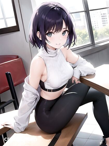 Rounded Ass in Tight Leggings for Blissful Hentai Pleasure