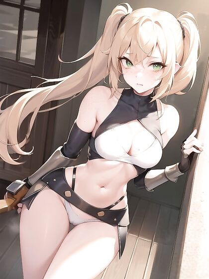 Freckled Duo in Armored Glove Action for Intense Hentai Pleasure