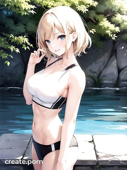 Cute Bobcut Blonde Exploring Sexy hentai Adventures
