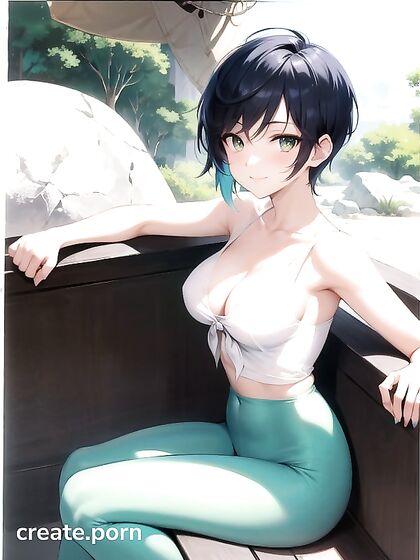 Rounded Curves and Plump Breasts in Casual Hentai Pleasure