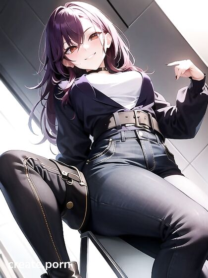 Bottom-Up Action with Long Length and Necklace pleasures in Hentai AI Porn