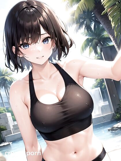 Sunny Leone Takes On Blue in Sultry Solo Hentai AI Image