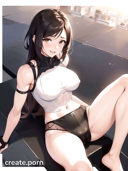Feet Worship with Multiple Cumshots in Seductive Hentai AI Image
