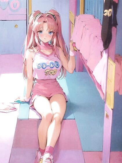 Cheerleader seduces in the locker room for mind-blowing hentai pleasure