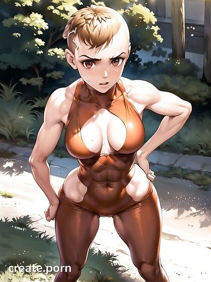 Small-Assed Beauty Shows Off Tan Lines Before Mind-Blowing Hentai Orgasm