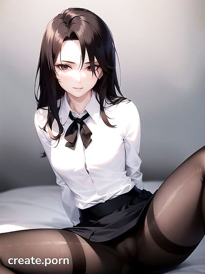 Skinny Teacher Seduces Her Students in Explicit Hentai AI Image