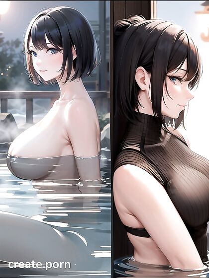 Naked and Thick Hentai Character Stares at You for Intense Pleasure