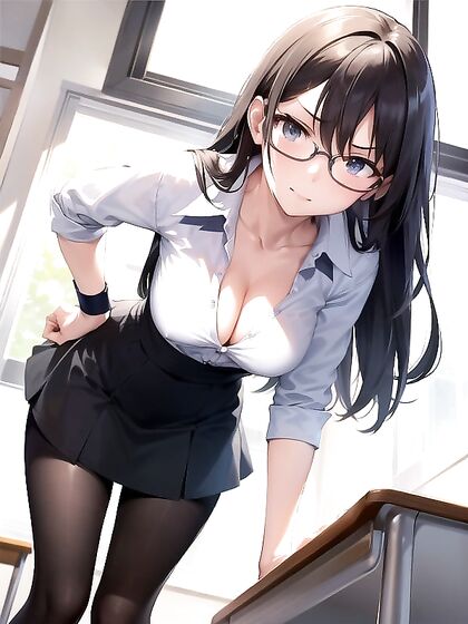 Lunchtime Pleasure - Sensual Hairstyle Play in Ribbons for Ultimate Hentai Ecstasy