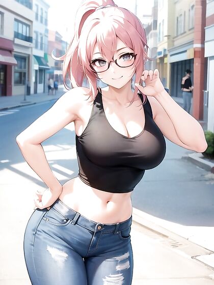 Sunny Wears Sexy Jeans for Joyful Hentai Pleasure Sessions
