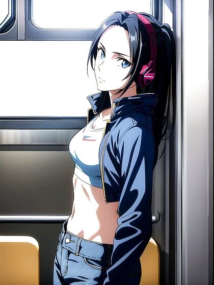 Nighttime Views Through the Window - A Seductive Hentai Experience
