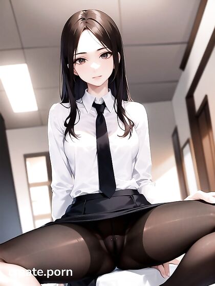 Skinny Teacher Seduces Her Class in Naughty Hentai AI Image