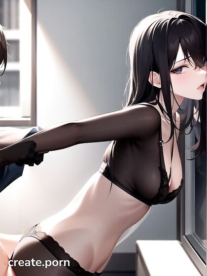 Doggystyle Action by the Window in Captivating Non-PoV Hentai Hentai AI Image