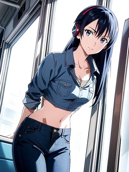 Nighttime hentai fantasy - Seductive Stand by the Window with a Mesmerizing Cityscape VIEW