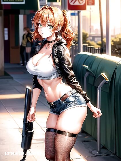 Small Breasts and Glowing Eyes - A Bootyful Hentai Fantasy