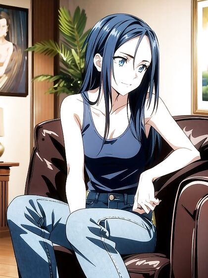 Blue Jeans Fantasy - Erotic Hentai Adventures with One Seductive Character