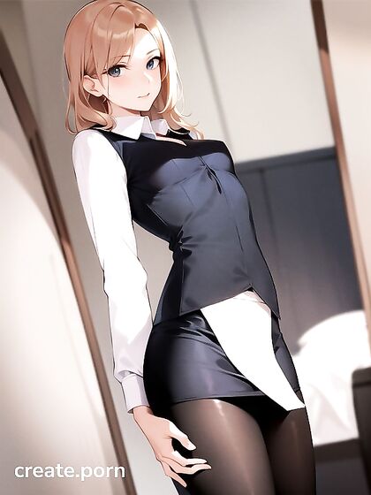 Skinny Teacher Stands for Intense Hentai Pleasure