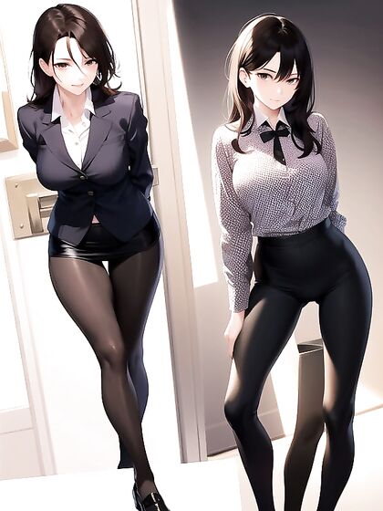 Skinny Teacher with Small Breasts Gets naughty in Hentai AI Image