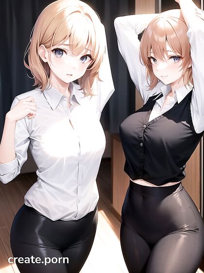 Small-Breasted Yoga Teacher Stretches into Ecstatic Hentai Pleasure