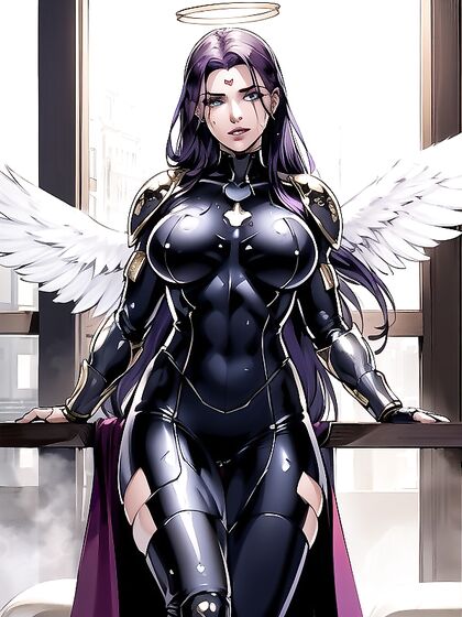 Purple Armor Seduction - Explosive orgasms in Vibrant Hentai Fantasy