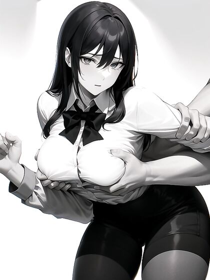 Teacher with Small Breasts Takes Control in Steamy Hentai Classroom Action