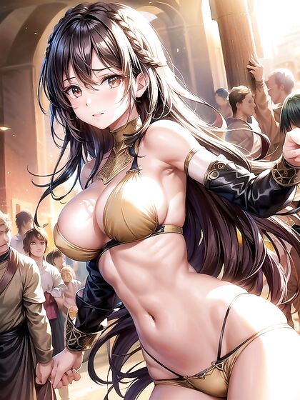 Sunny and Noon in Steamy Wallpaper Hentai AI Image Together