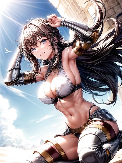Sunny's Wind-Swept Braids Lead to Intense Hentai Pleasure