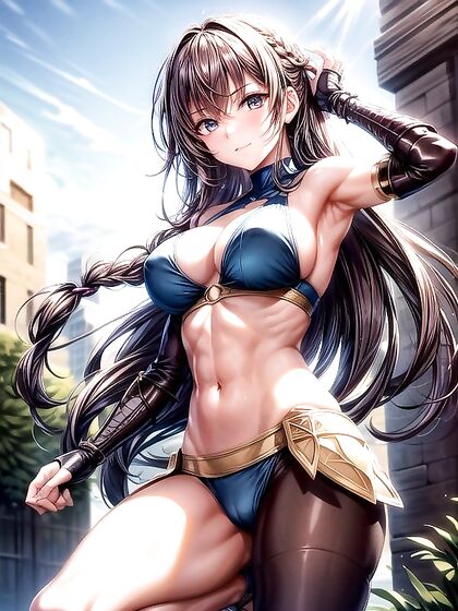 Noon Wallpaper Fantasy - Seductive Image from Popular Hentai AI Porn