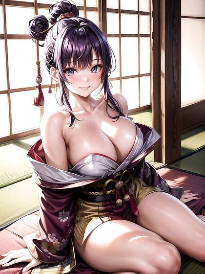 Mischievous Green and Purple hentai Characters in Steamy Hentai AI Image Adventures