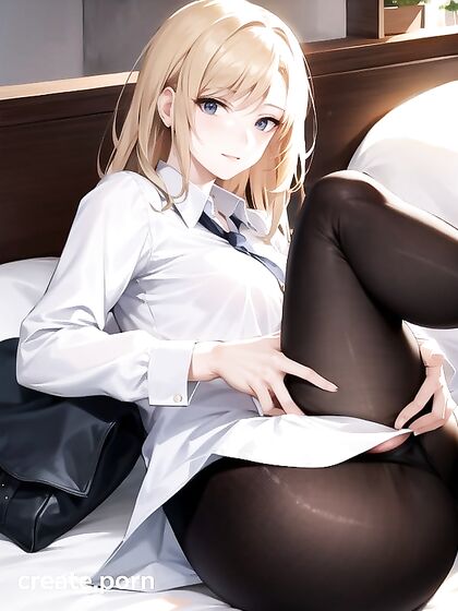 Small Breasts and Unique Sideways Pleasure in Mind-Blowing Hentai AI Image