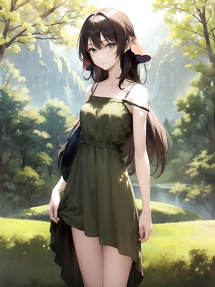 Soft Pastel hentai with Pale Skin and Spread Legs
