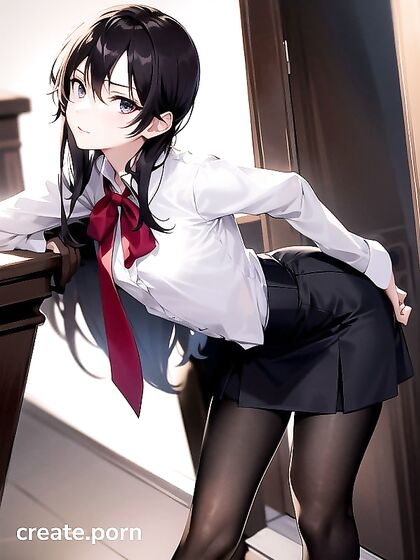 Skinny Girl 18+ with Small Breasts Enjoys Intense Hentai Pleasure