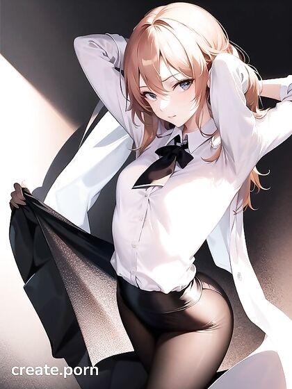 Teacher with Small Breasts Bound with Arms Up for Naughty Hentai Pleasure