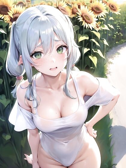Oversized T-Shirt Waist Shot Seduction in Mesmerizing Hentai Solo Action