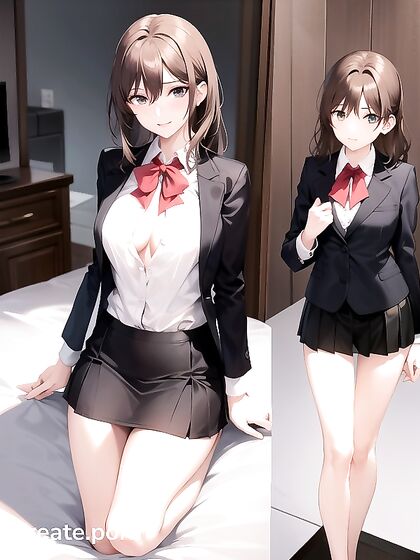 Skinny Teacher Seduces Her Student in naughty hentai Adventures