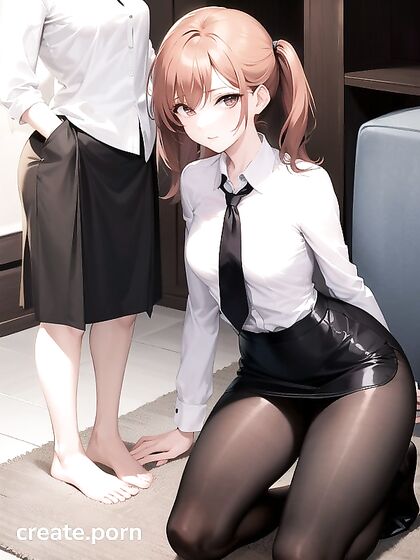Skinny Girl 18+ with Small Breasts Enjoys Intense Hentai Pleasure