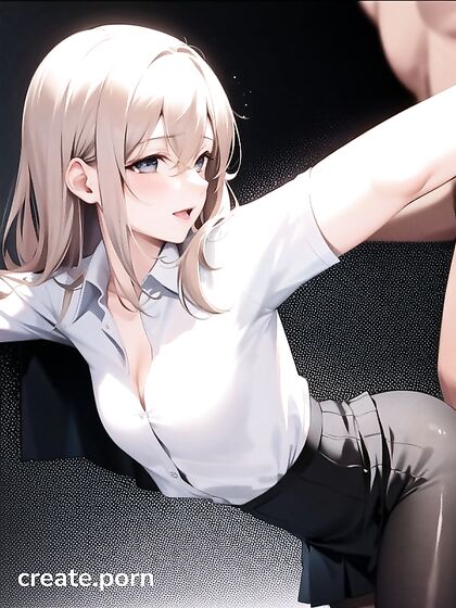 Small Breasted Teacher Gets Fucked Doggy Style in steamy Hentai AI Image