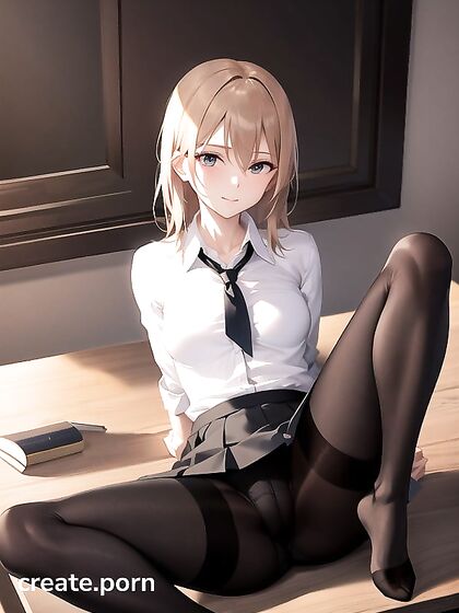 Skinny Girl 18+ with Small Breasts Enjoying Intense Hentai Pleasure