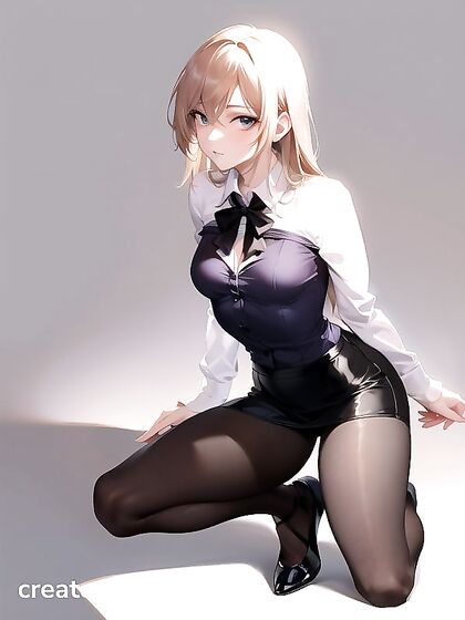 Mature Teacher Kneels for Intense Hentai Pleasure