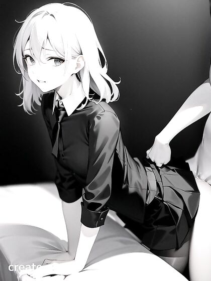 Skinny Teacher Gets Fucked Doggystyle in naughty Hentai AI Image