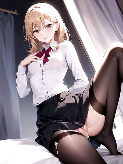 Skinny Teen 18+ Gets Loaded Creampie in Wild Hentai AI Image