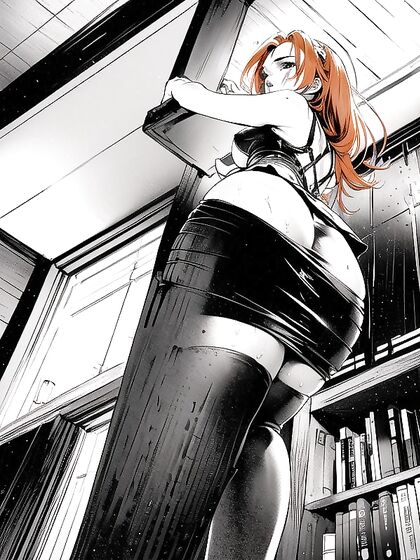 Rounded Ass Action in Explicit 18+ Hentai Hentai AI Image