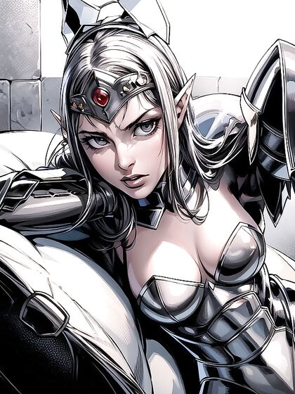 Rounded Breasts and Sci-Fi Adventures in Erotic Comic Hentai Fantasies