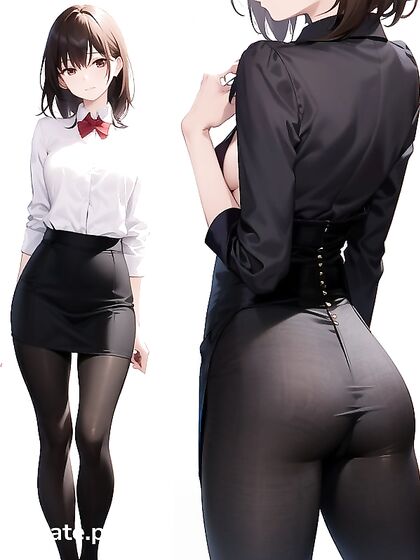 Small Breasts and Seductive Nape in Erotic 20+ Hentai AI Image