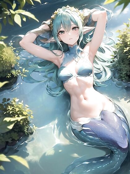 Mermaid Lamia Seduces in Sultry One-on-One Hentai Fantasy