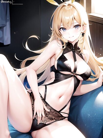 Test Banana Apple Sauce with Medium Ass in Steamy Hentai AI Image