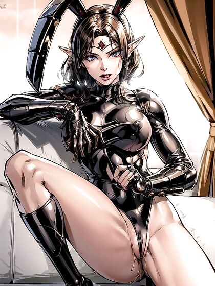 Small-Ass Soldier Gets naughty on the Couch in HotMilitary Hentai AI Image
