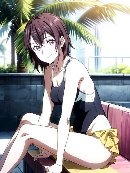 Happy Waifus Spread Wide in Seductive Sitting Poses for Naughty Hentai Fun